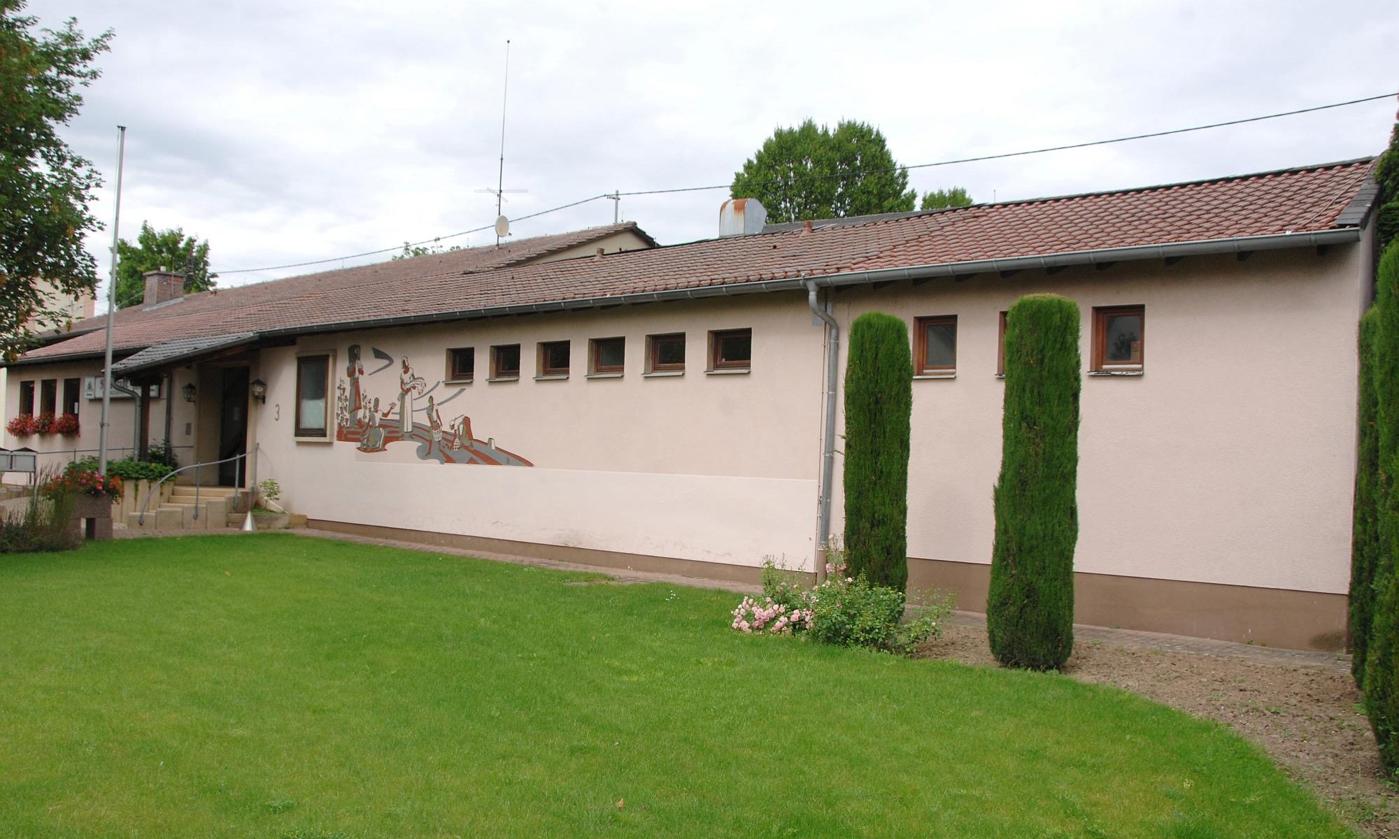 Das Bürgerhaus in Heuchelheim bei Frankenthal